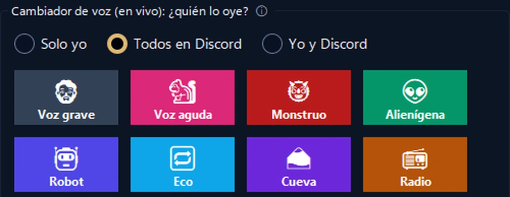 Estudio de voz
