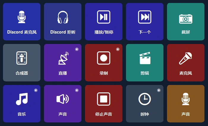 手机上的面板